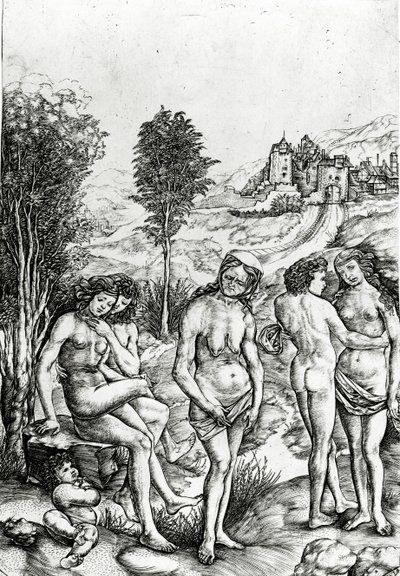 An Allegory of Envy by Cristofano Robetta